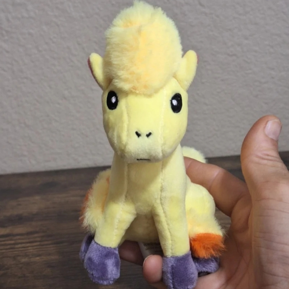 Pokemon Ponyta 6 Inch Stuffed Animal Plush.